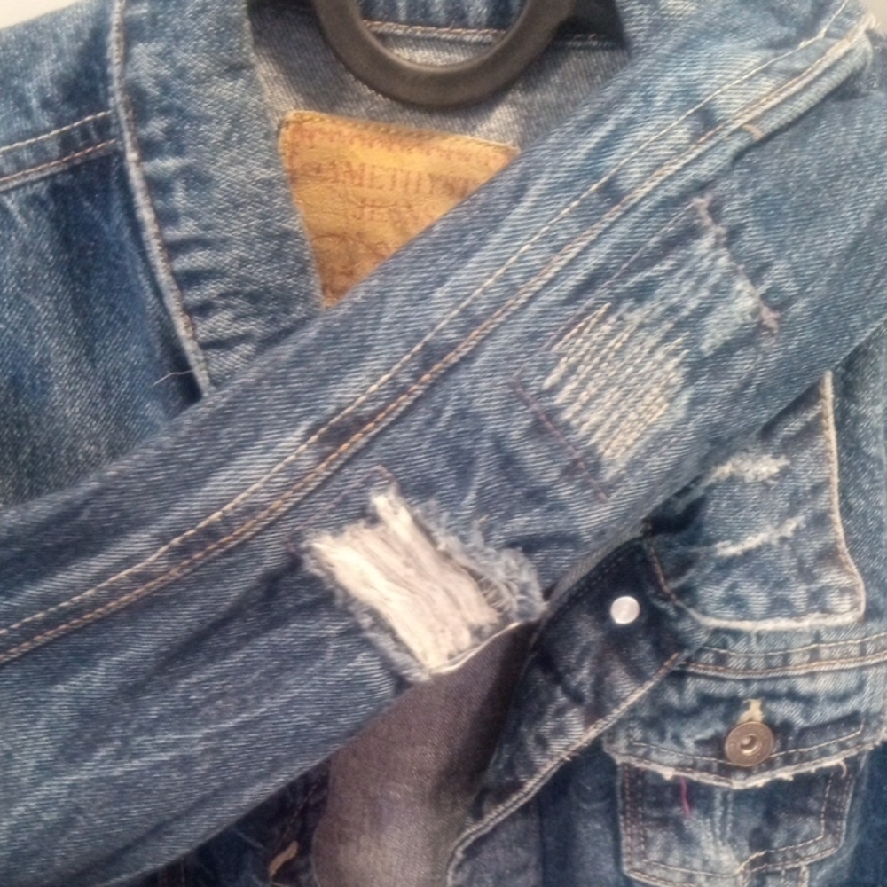 Amethyst Jeans Denim Jacket | 17 PTP - Picture 6 of 6